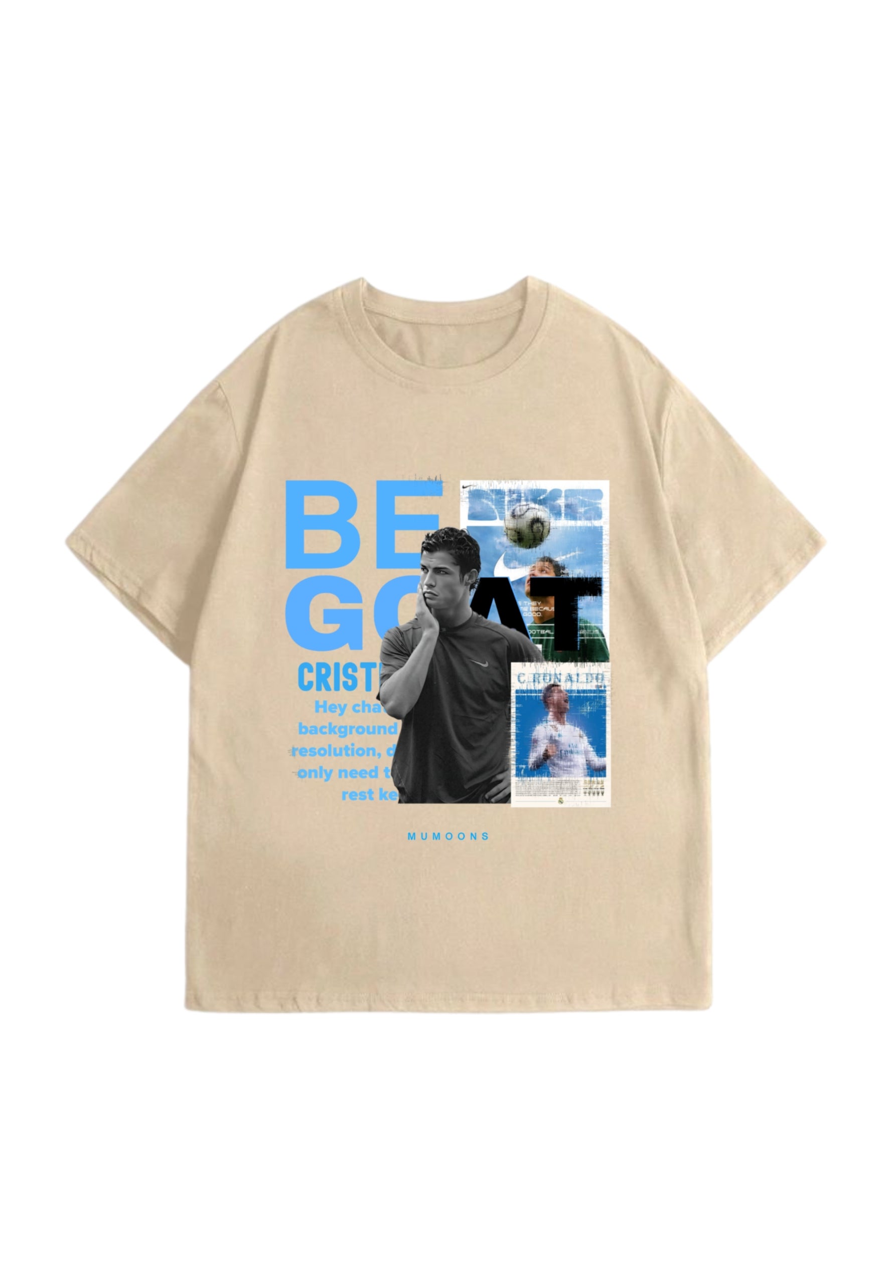 CR7 RONALDO UNISEX OVERSIZED T-SHIRT – PREMIUM 260 GSM