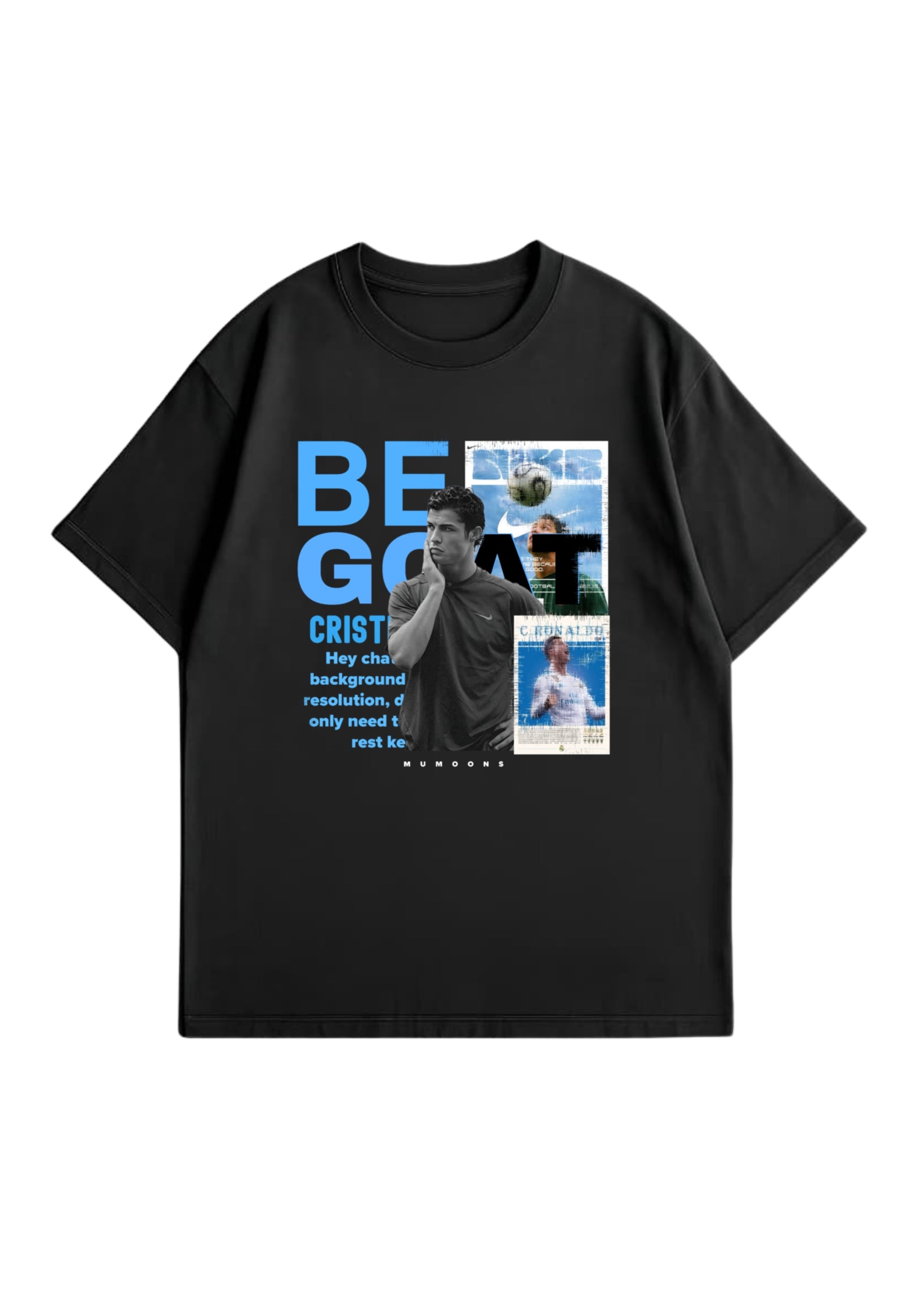 CR7 RONALDO UNISEX OVERSIZED T-SHIRT – PREMIUM 260 GSM