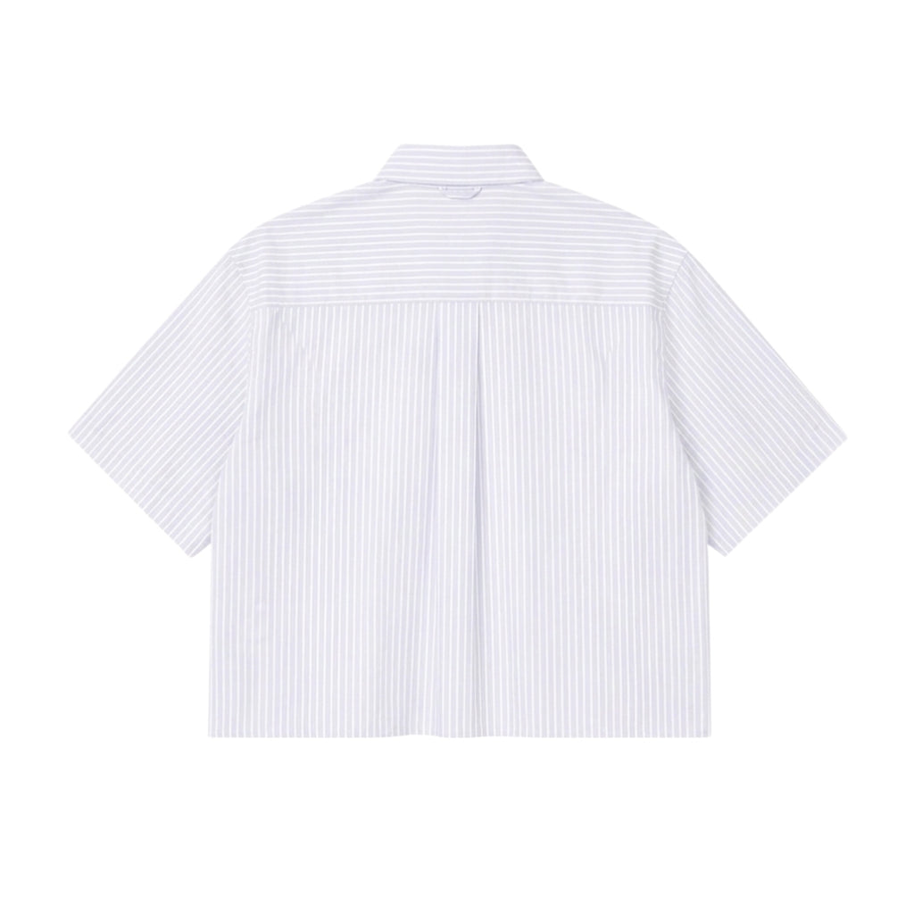 BLUE STRIPED MUMOONS ORIGNAL PRINT