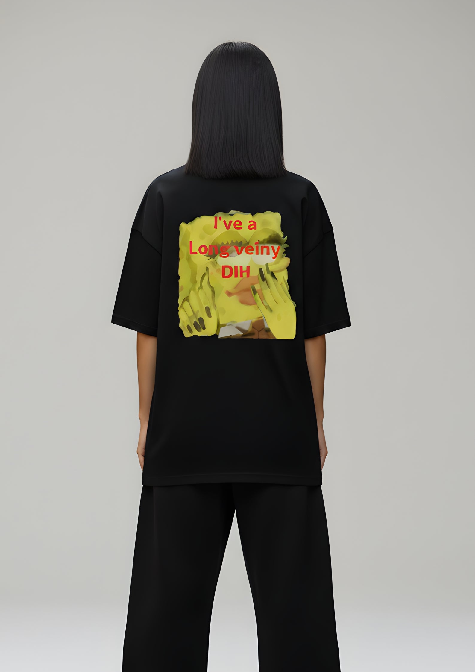 Long Dih Oversized T-Shirt (260 GSM | Unisex)