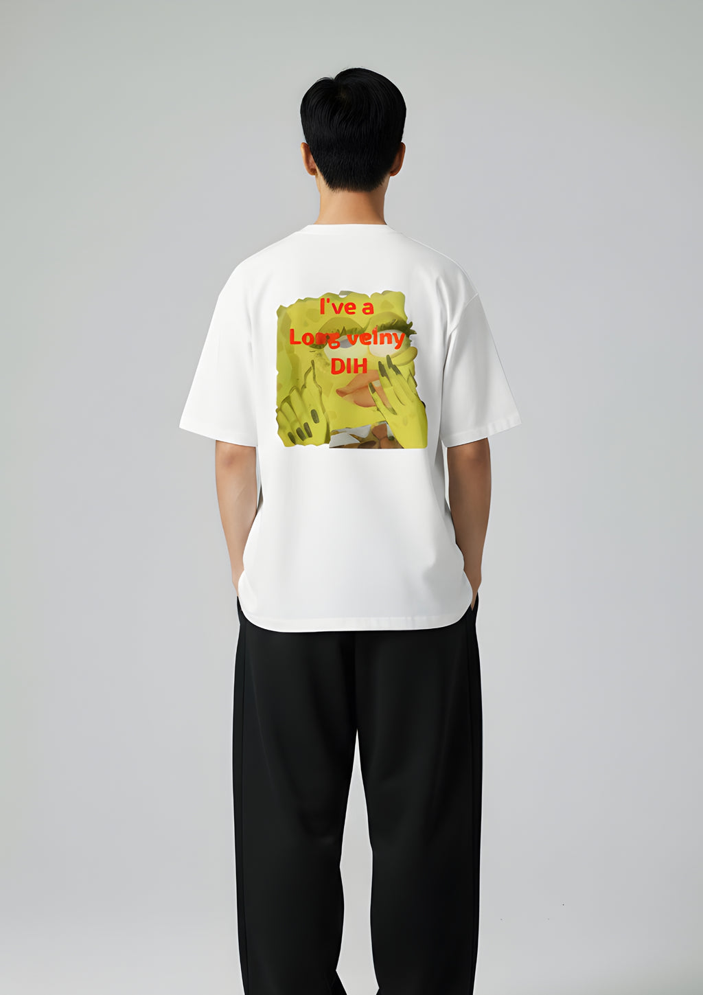 Long Dih Oversized T-Shirt (260 GSM | Unisex)