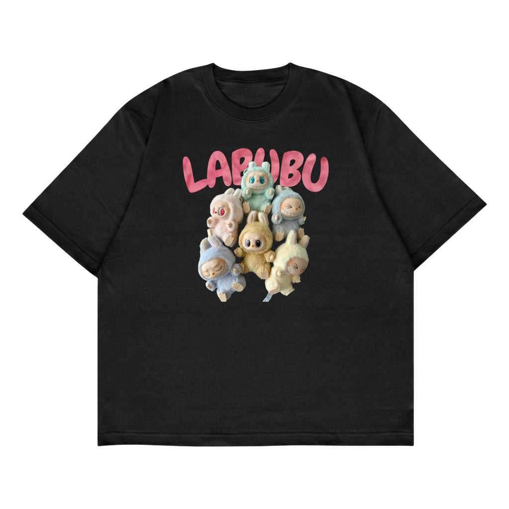 Labubu Unisex Oversized BLACK