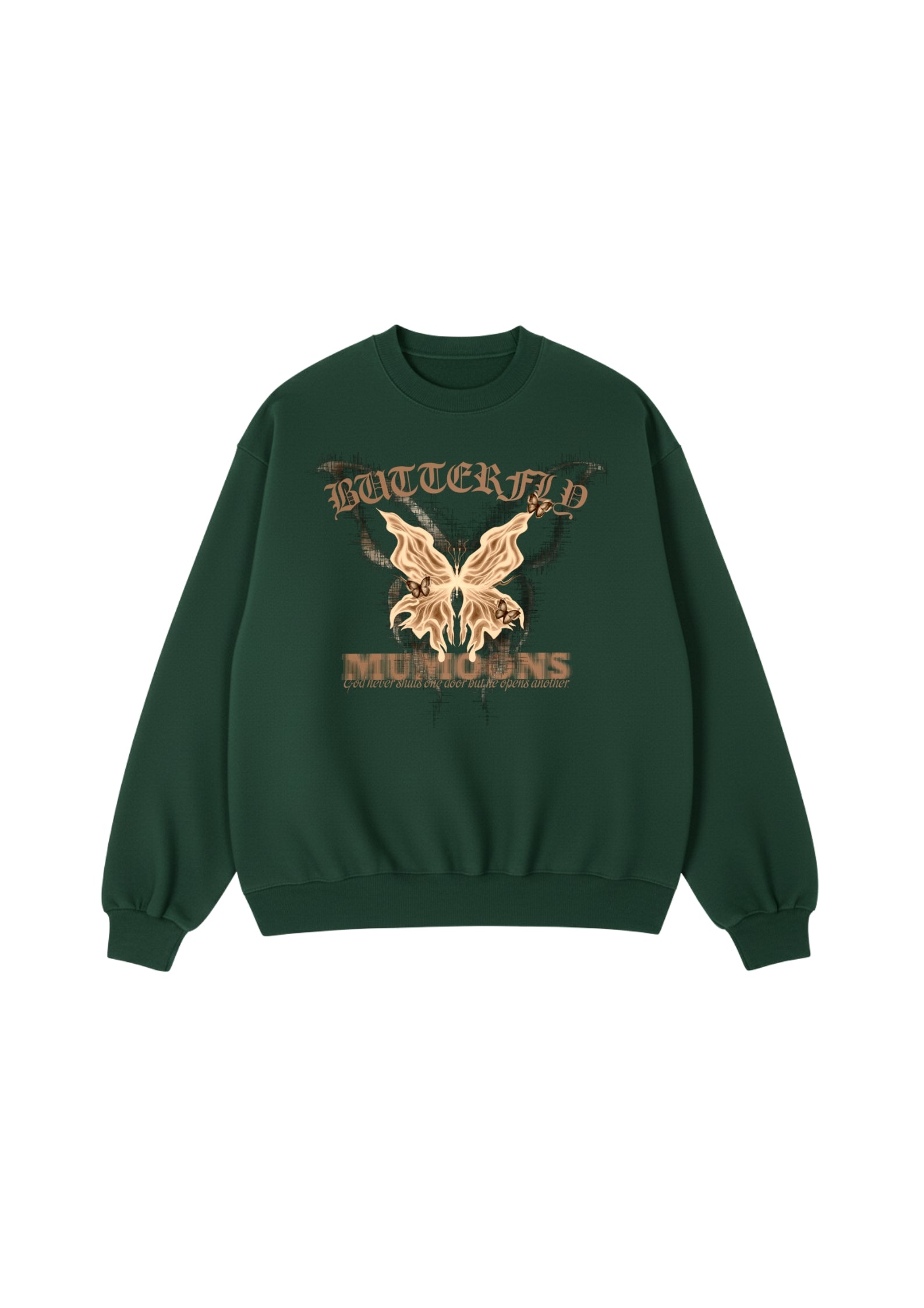 Oversized Unisex Butterfly Tee – 300 GSM Premium Cotton