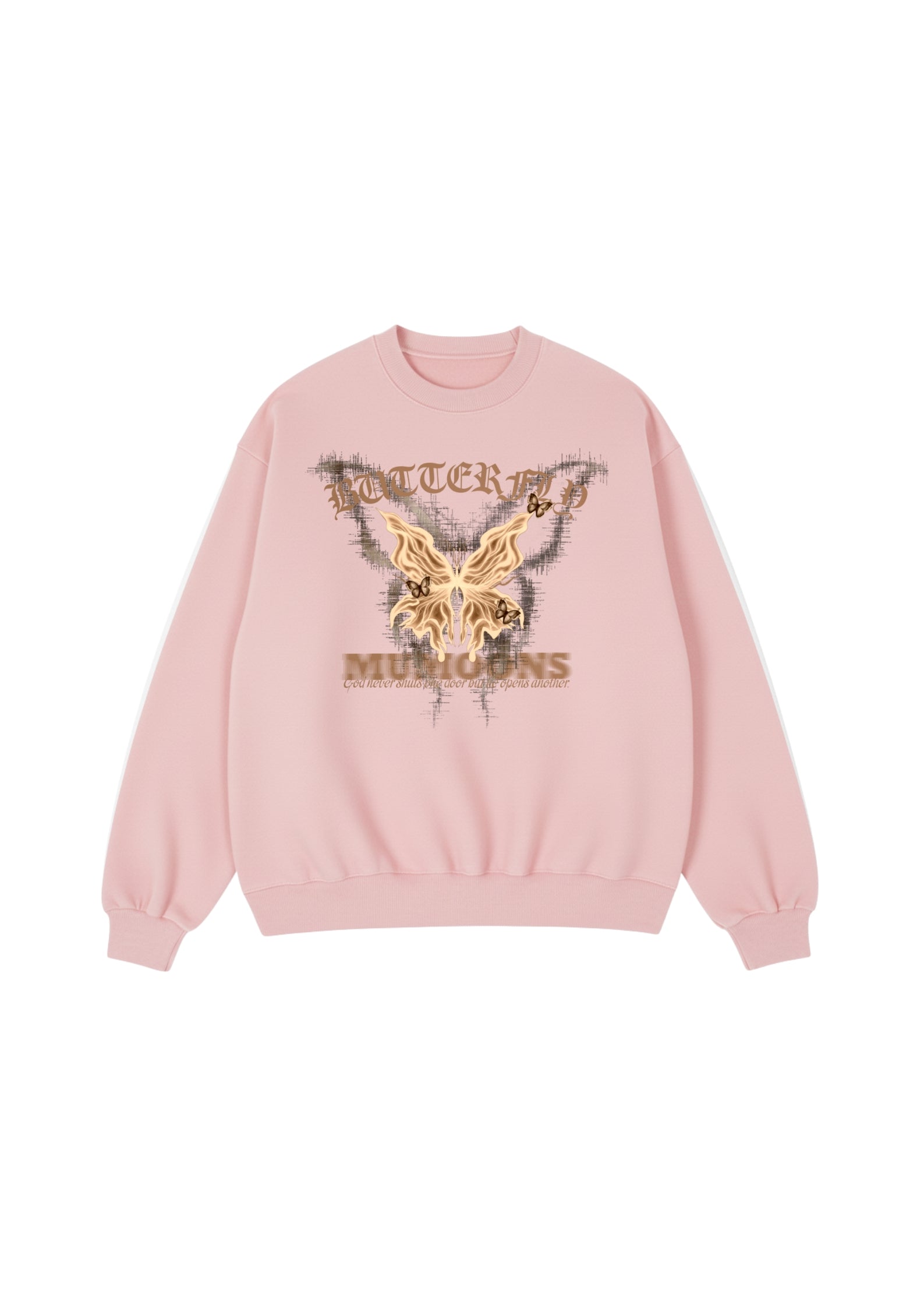 Oversized Unisex Butterfly Tee – 300 GSM Premium Cotton