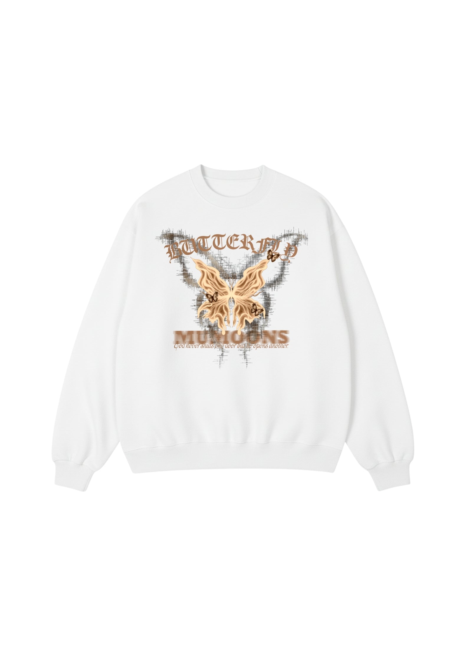 Oversized Unisex Butterfly Tee – 300 GSM Premium Cotton