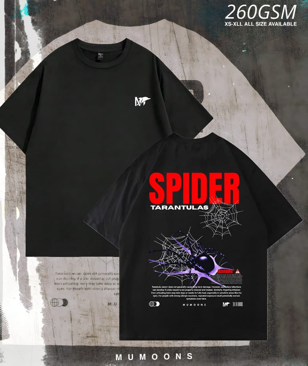 Spider Tarantulas Oversized Street Tee 🕷