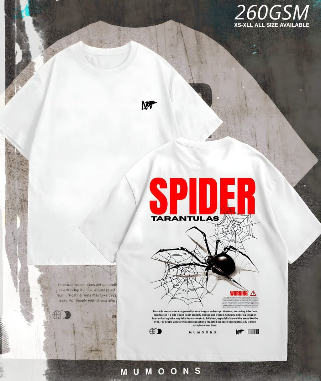 Spider Tarantulas Oversized Street Tee 🕷