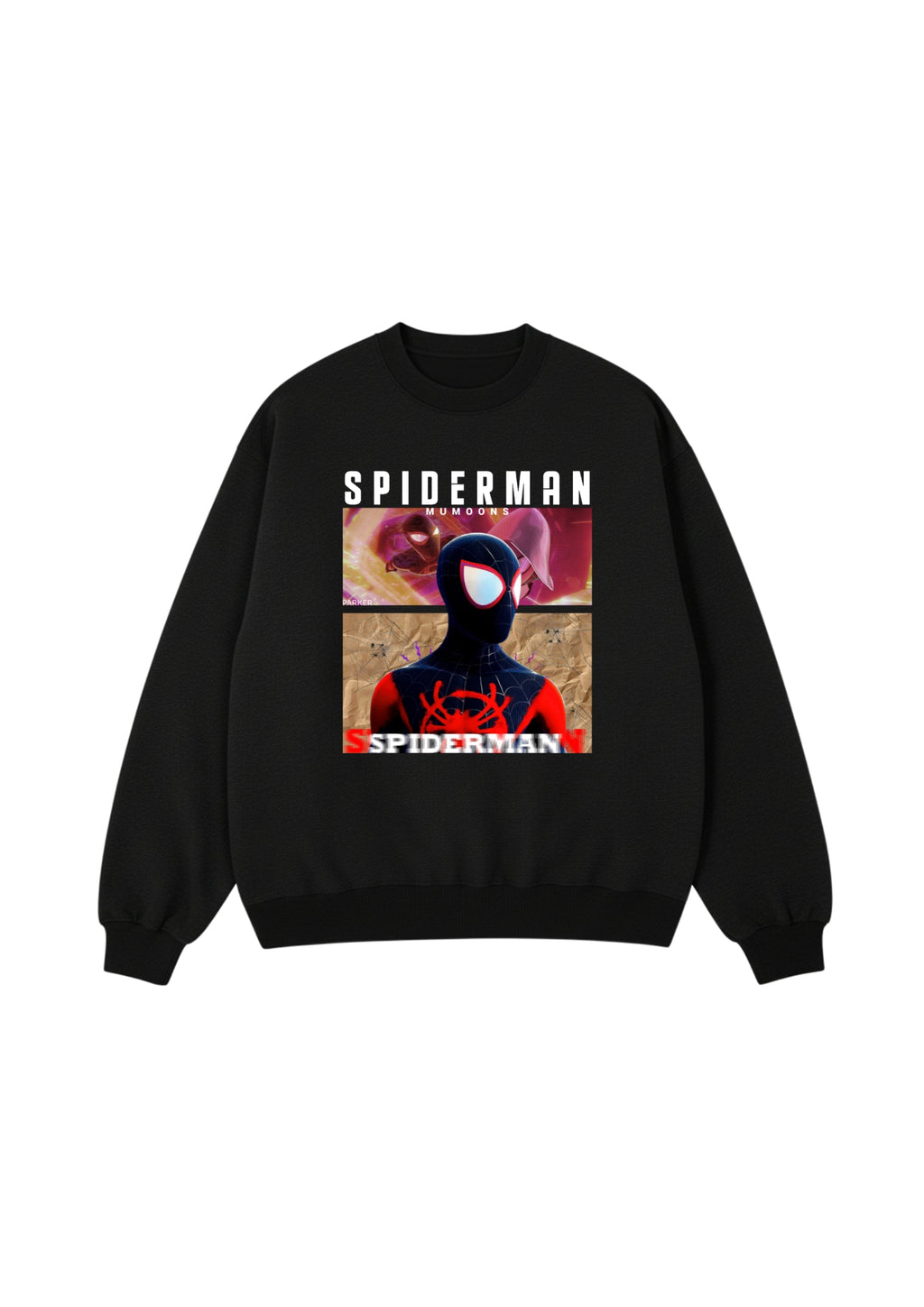 Spiderman Unisex Oversized Sweatshirt – 400 GSM Premium Edition