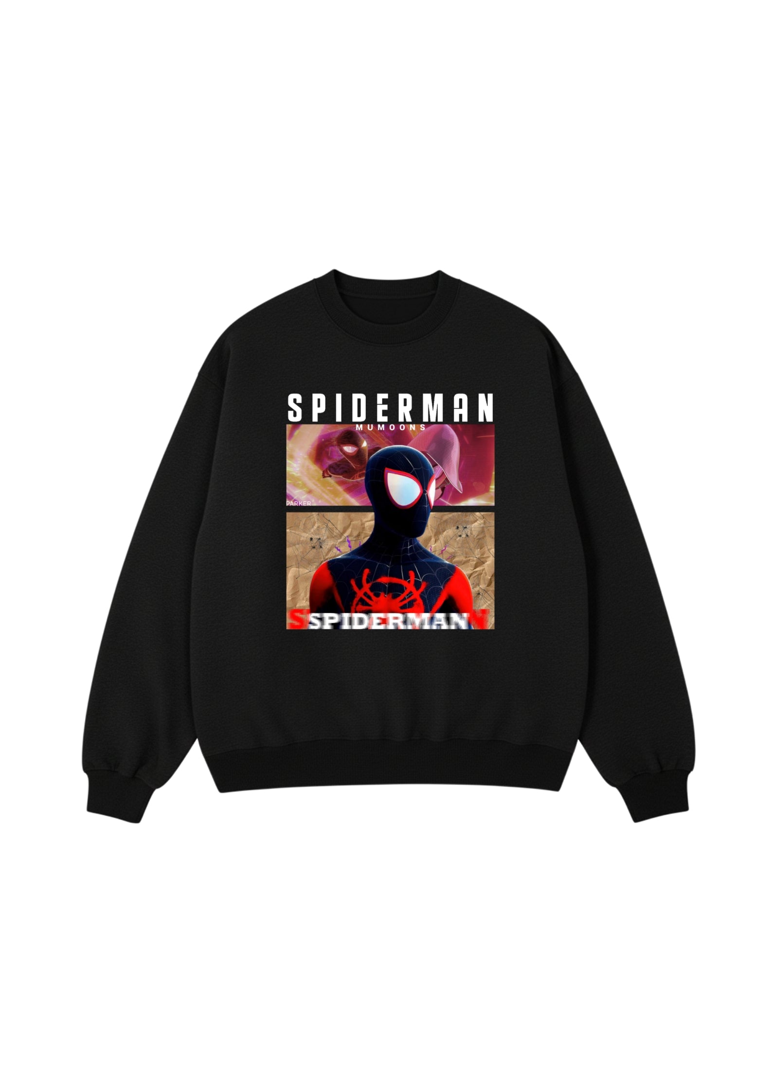 Spiderman Unisex Oversized Sweatshirt – 400 GSM Premium Edition