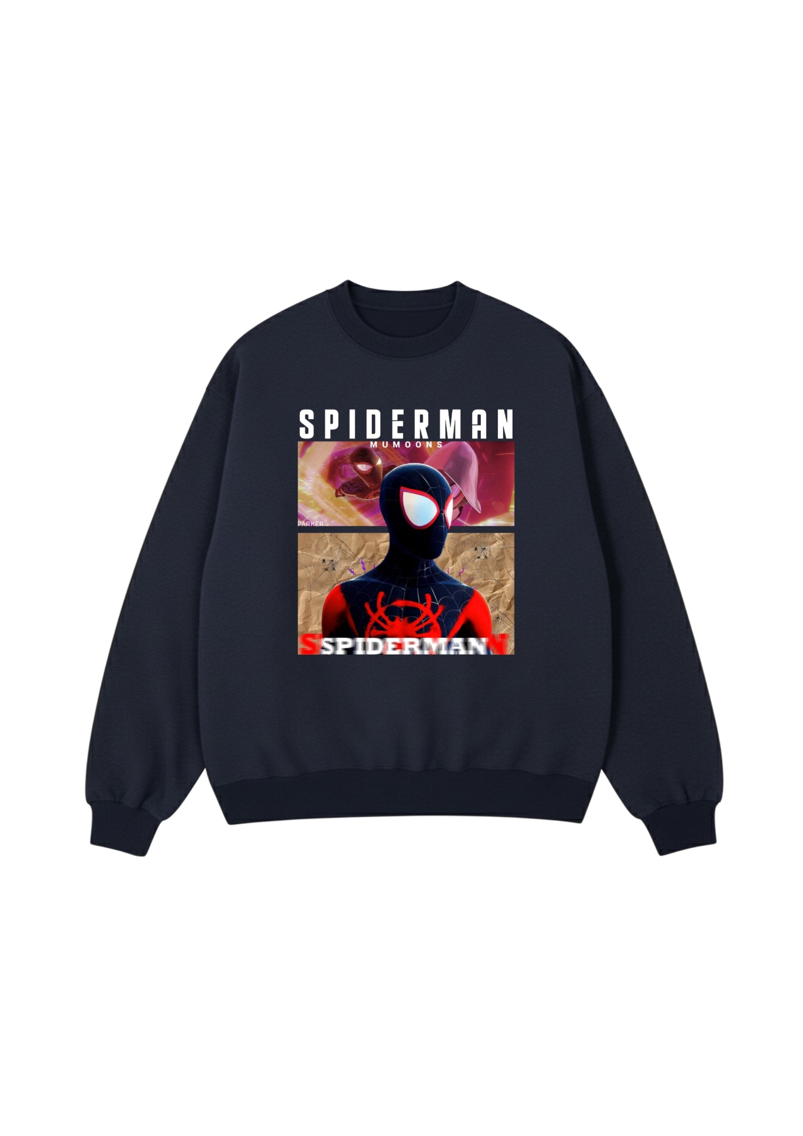 Spiderman Unisex Oversized Sweatshirt – 400 GSM Premium Edition