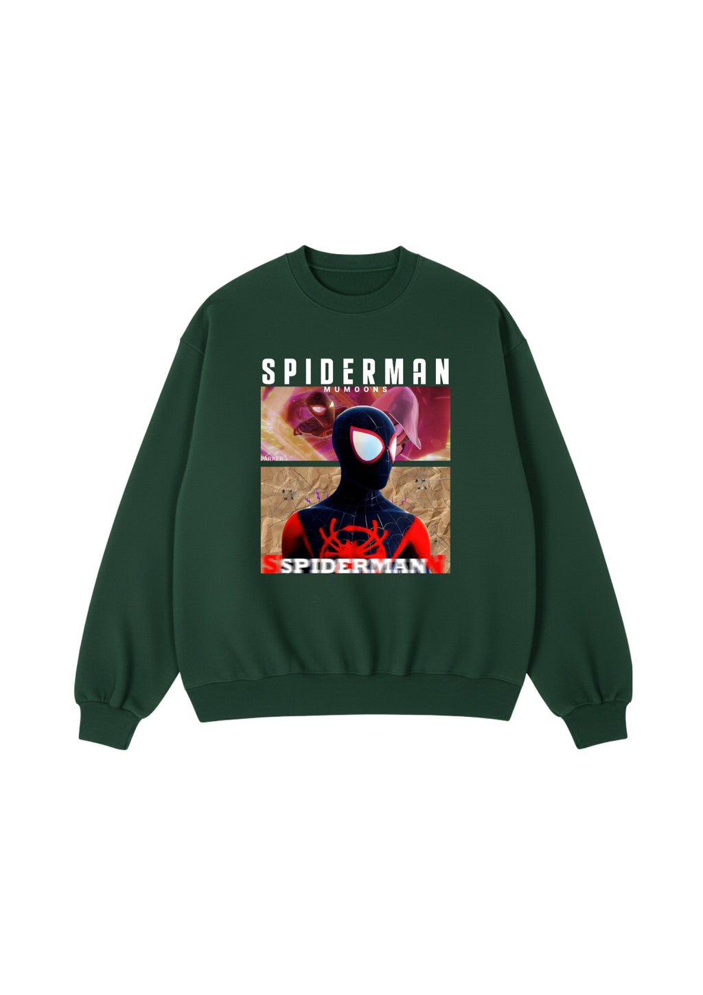 Spiderman Unisex Oversized Sweatshirt – 400 GSM Premium Edition