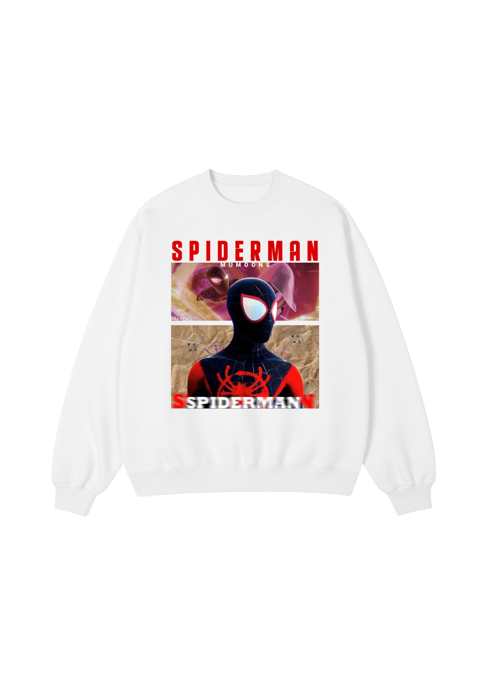 Spiderman Unisex Oversized Sweatshirt – 400 GSM Premium Edition