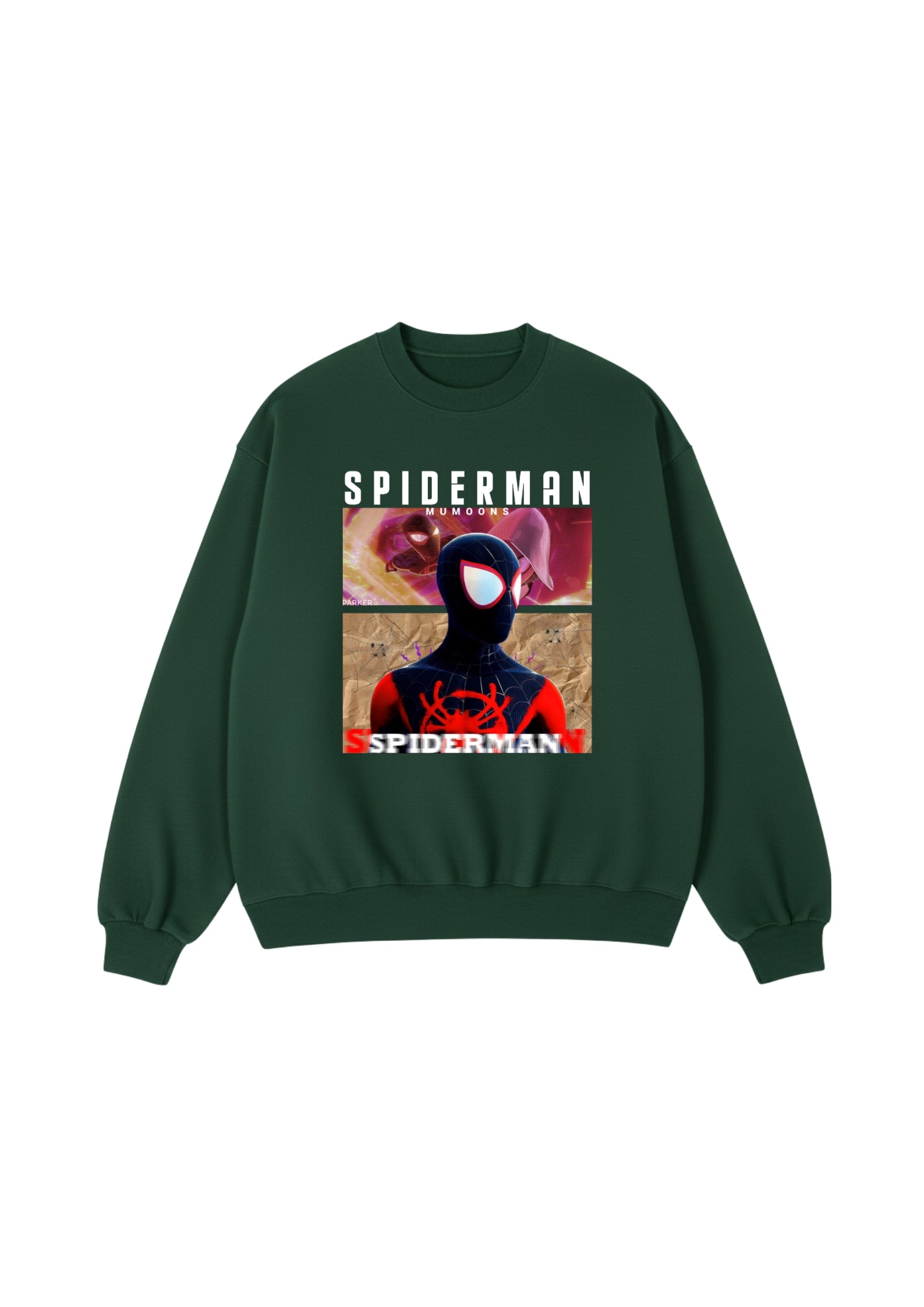 Spiderman Unisex Oversized Sweatshirt – 400 GSM Premium Edition