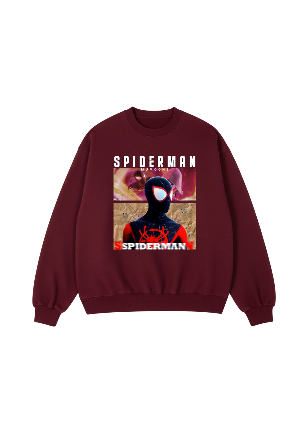 Spiderman Unisex Oversized Sweatshirt – 400 GSM Premium Edition