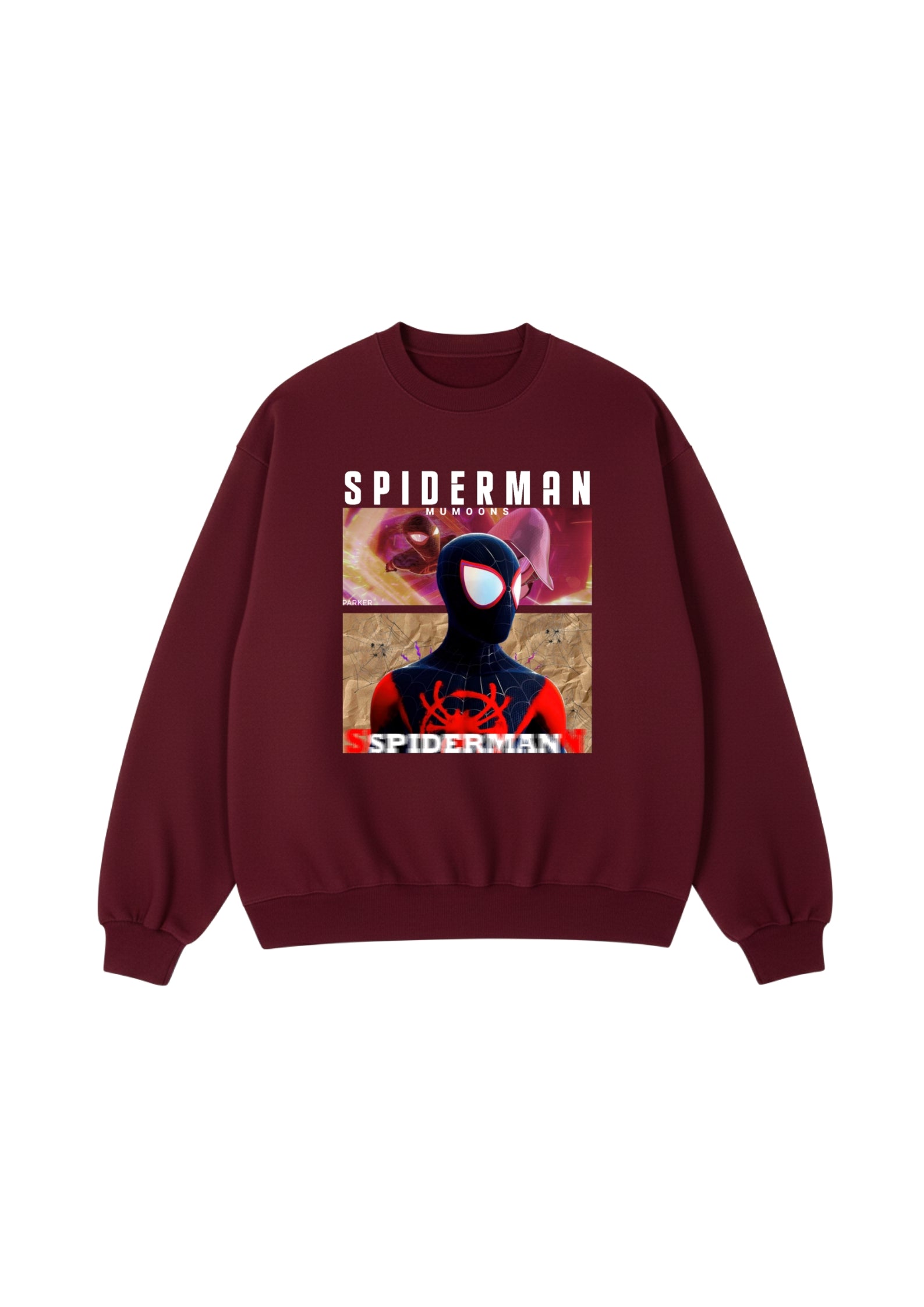 Spiderman Unisex Oversized Sweatshirt – 400 GSM Premium Edition